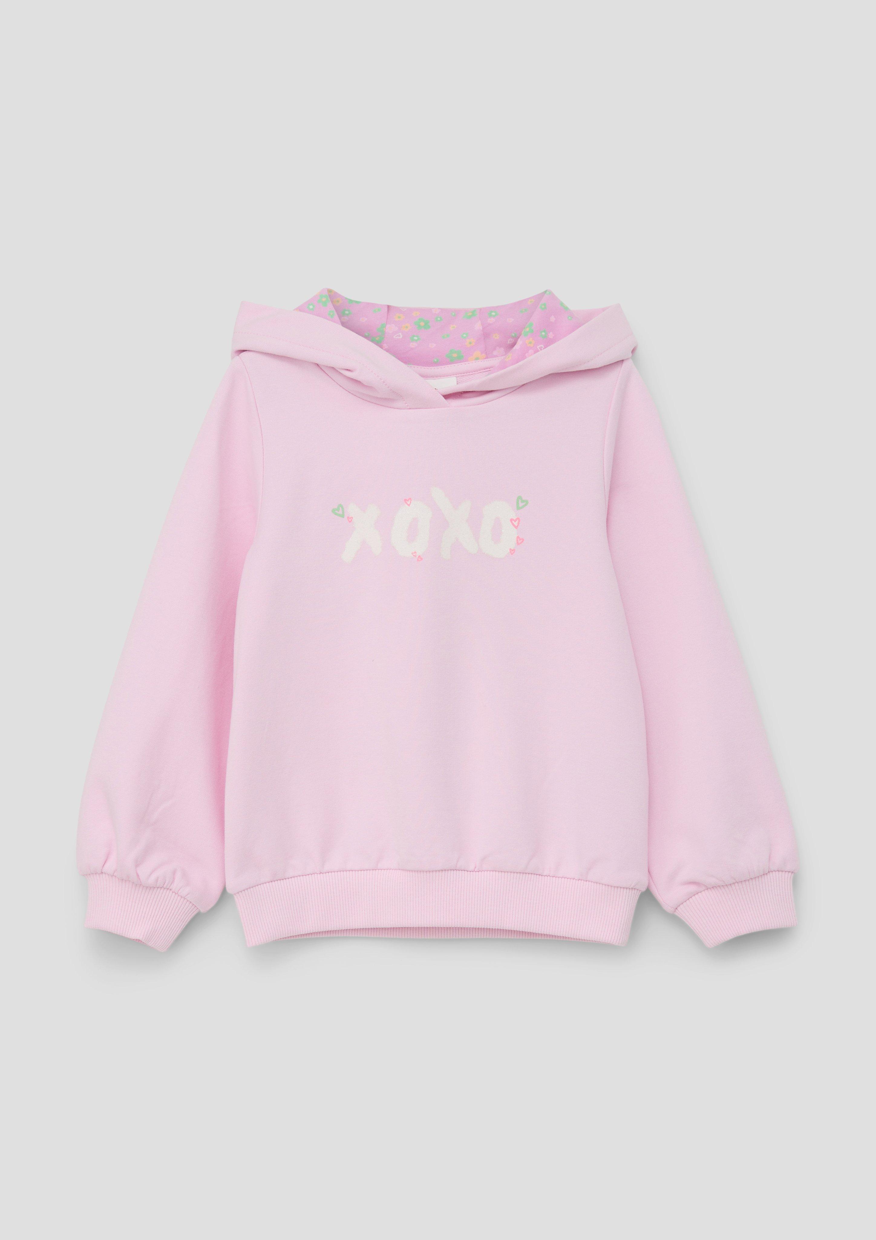 Kapuzensweatshirt mit Print  2140031-4073