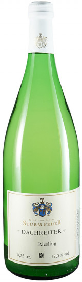 2021 Dachreiter Riesling feinherb 1,0 L - Weingut Graf von Bentzel-Sturmfeder