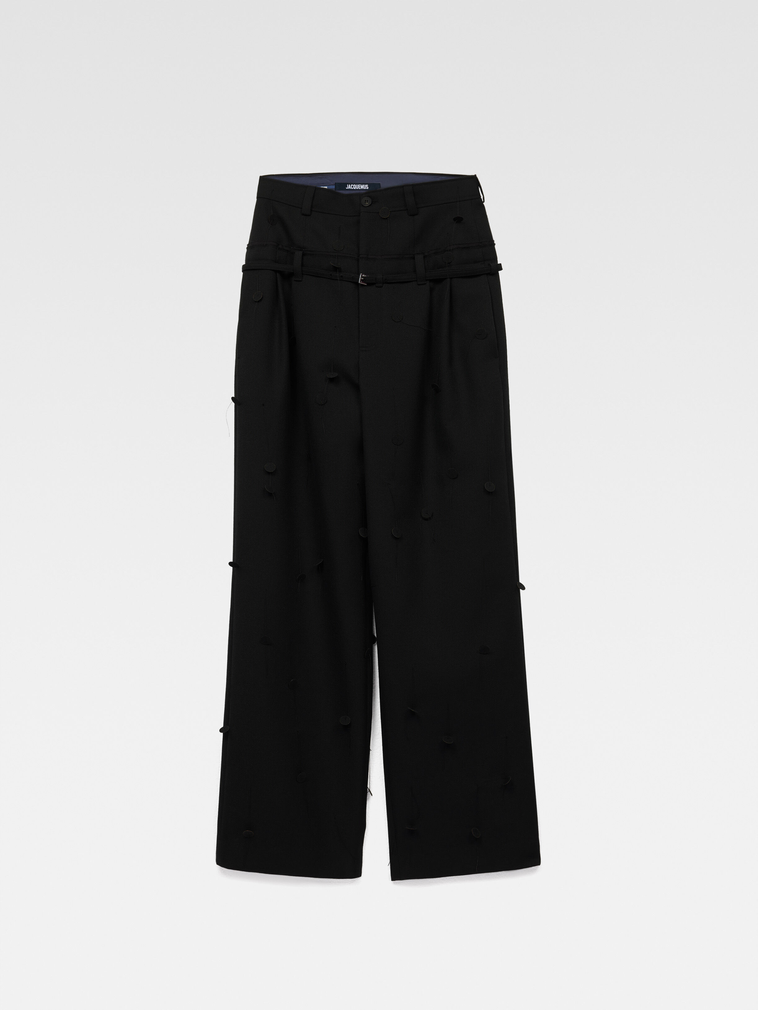 Le pantalon Piccinni brodé