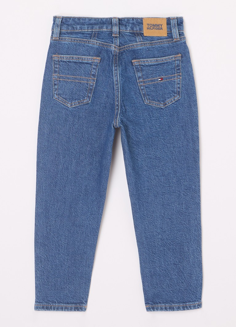 Blugi Tommy Hilfiger slim fit cu buzunare laterale