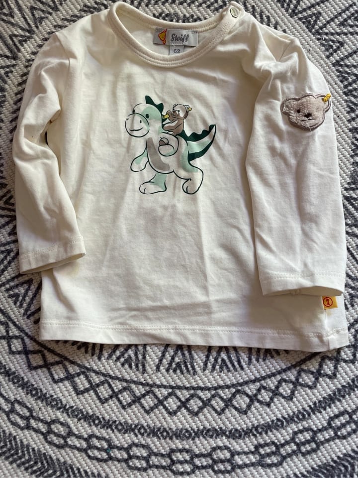 Steiff Longsleeve in Creme günstig kaufen 62