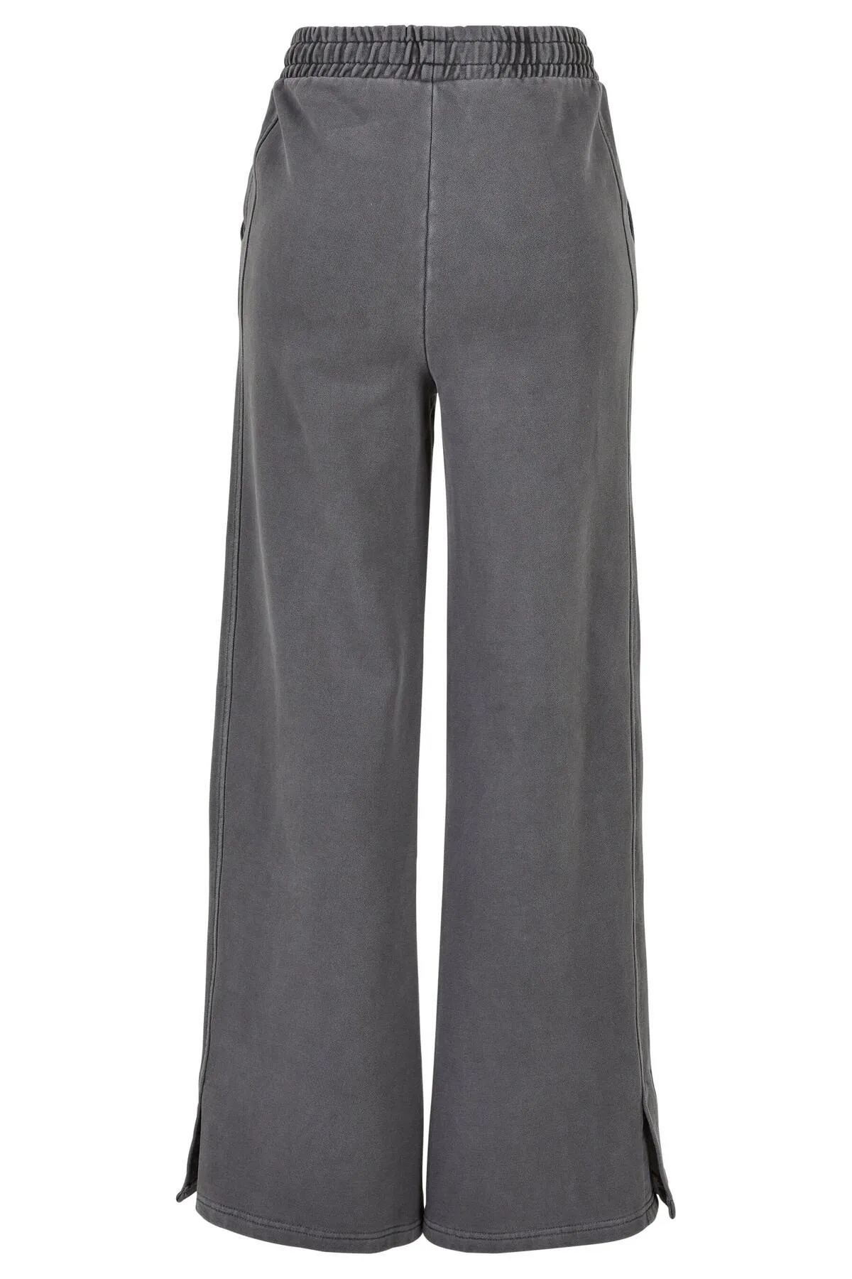 Urban Classics  Damen Ladies Heavy Terry Garment Dye Slit Pants