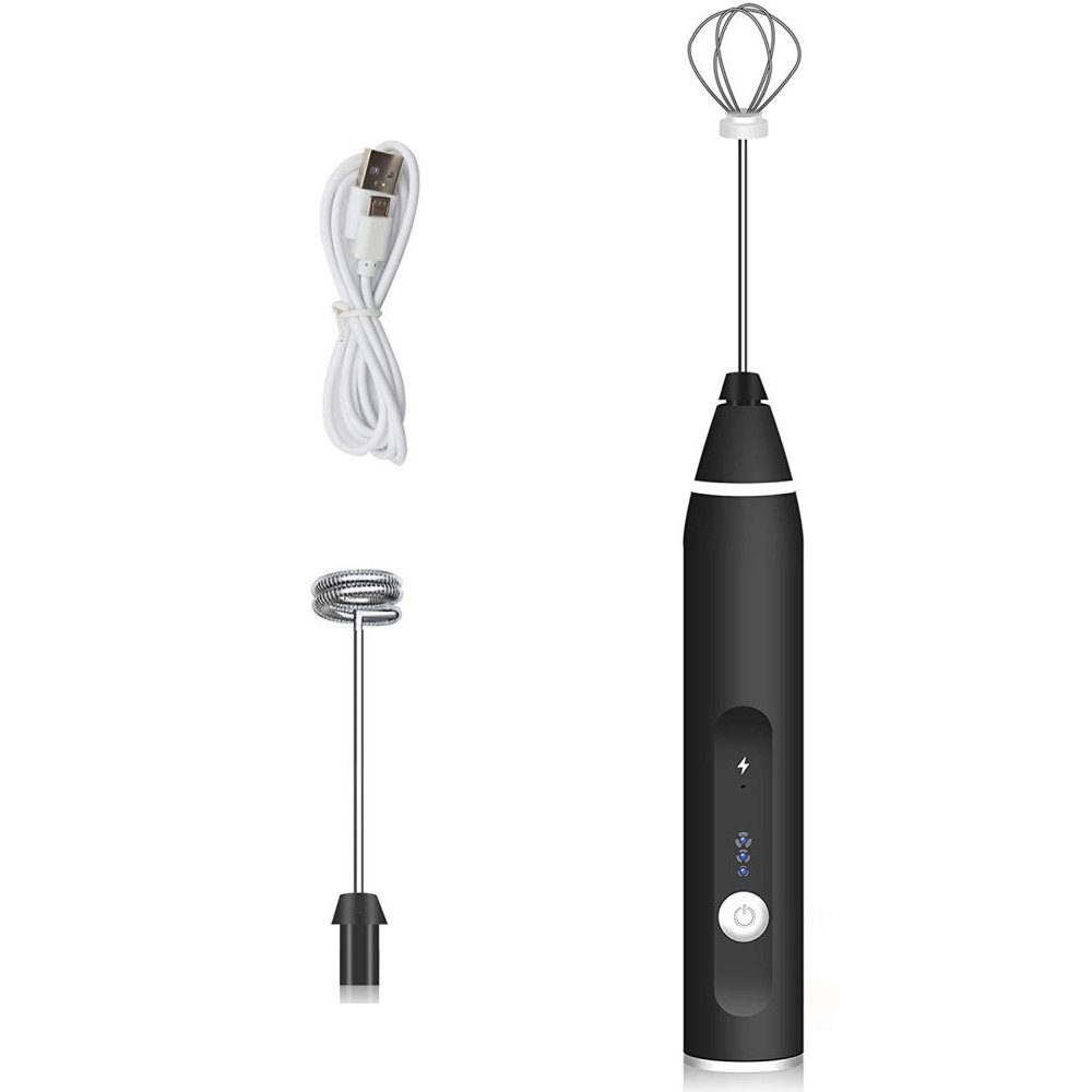 Jormftte Milchaufschäumer Milchaufschäumer Stab,kompakter Edelstahl