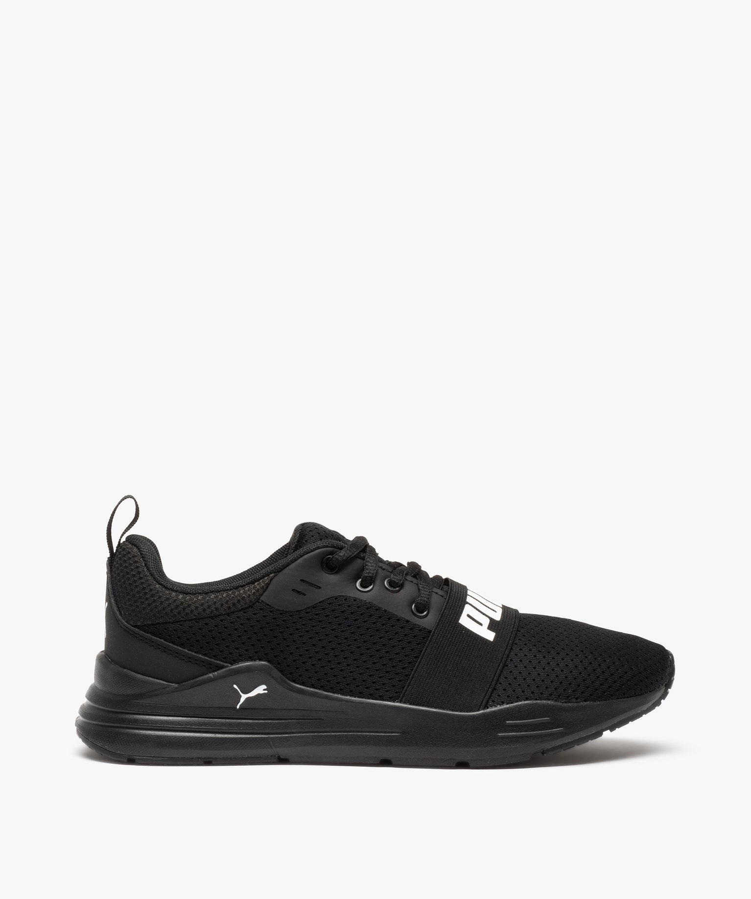 Baskets Garçon running légères - Puma Wired noir | GEMO