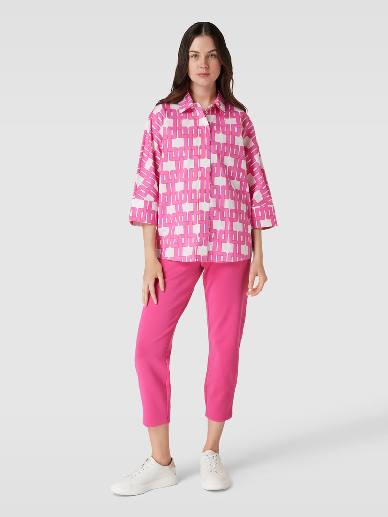 Sweatpants mit Eingrifftaschen in pink