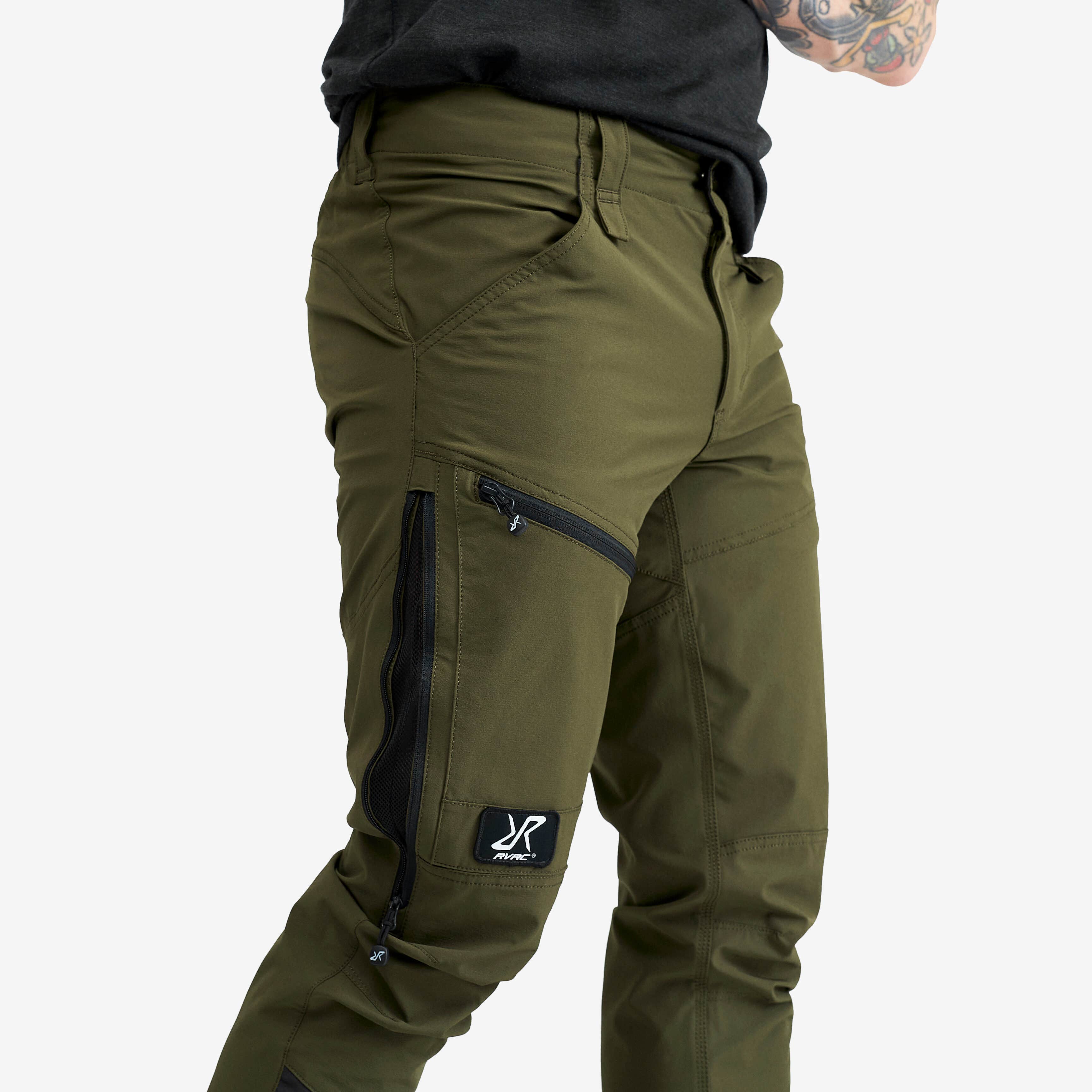 Silence Pants Homme Dark Olive