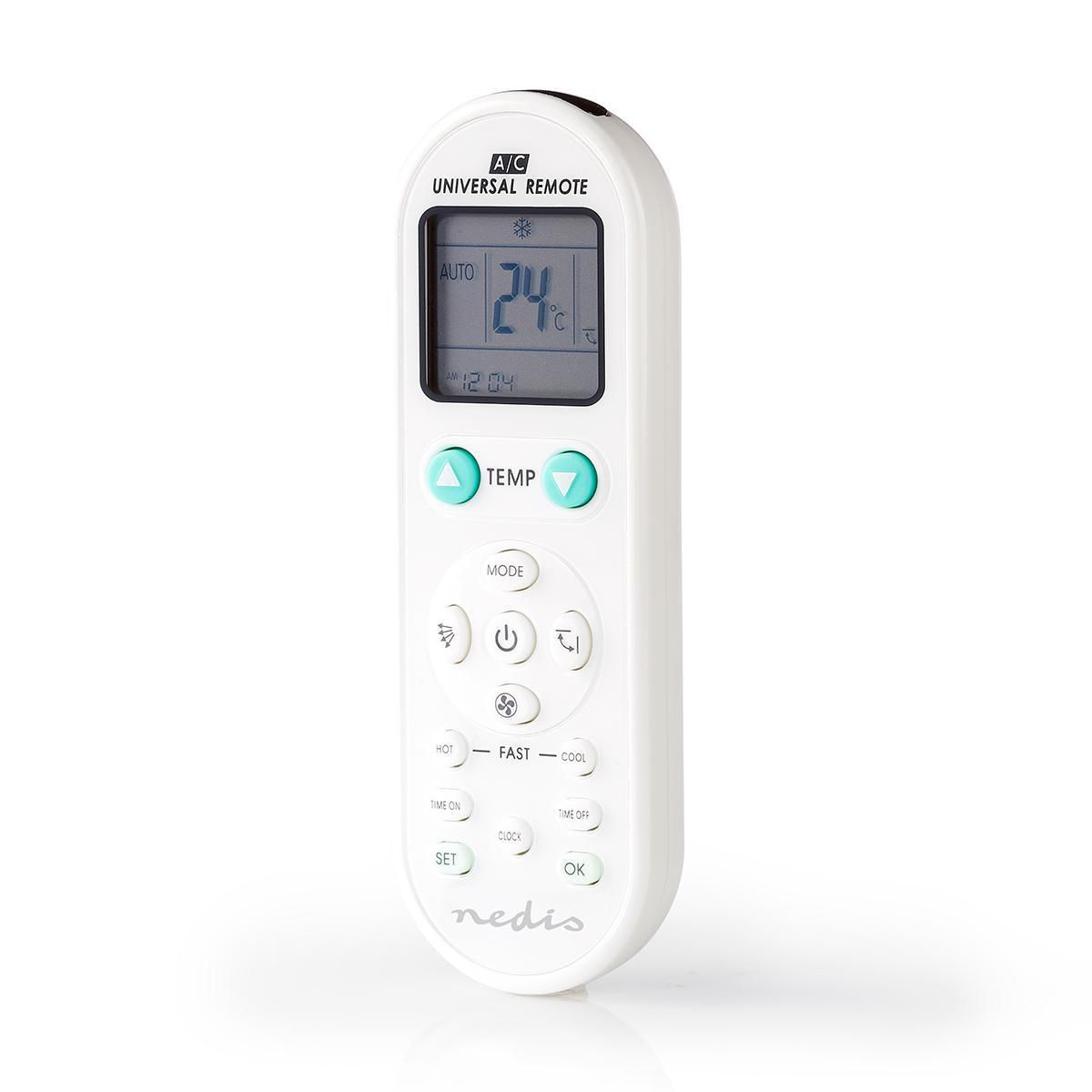 Nedis ACRC1WT Universal Klimageräte Fernbedienung