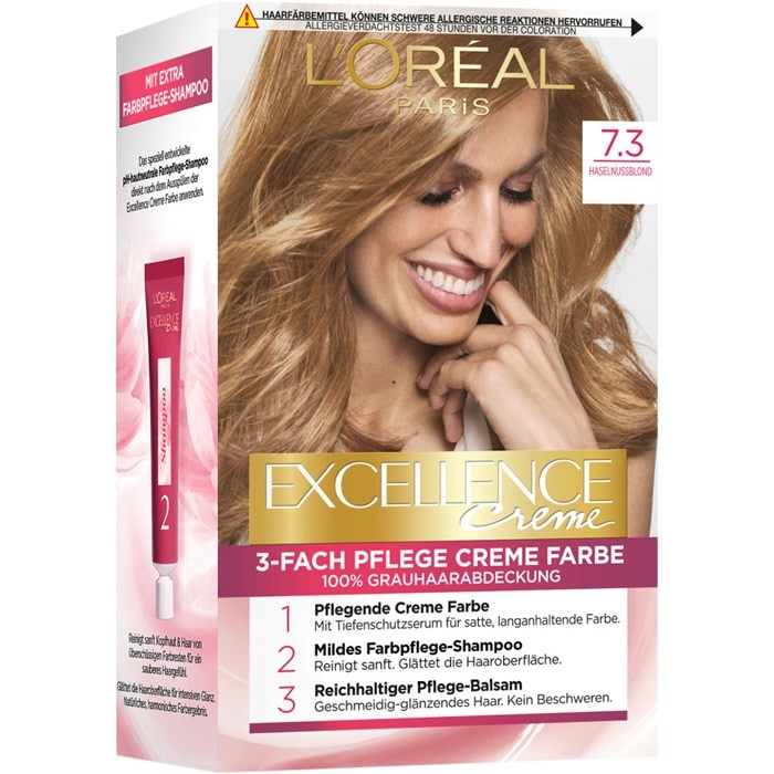 3-Fach Pflege Creme Farbe