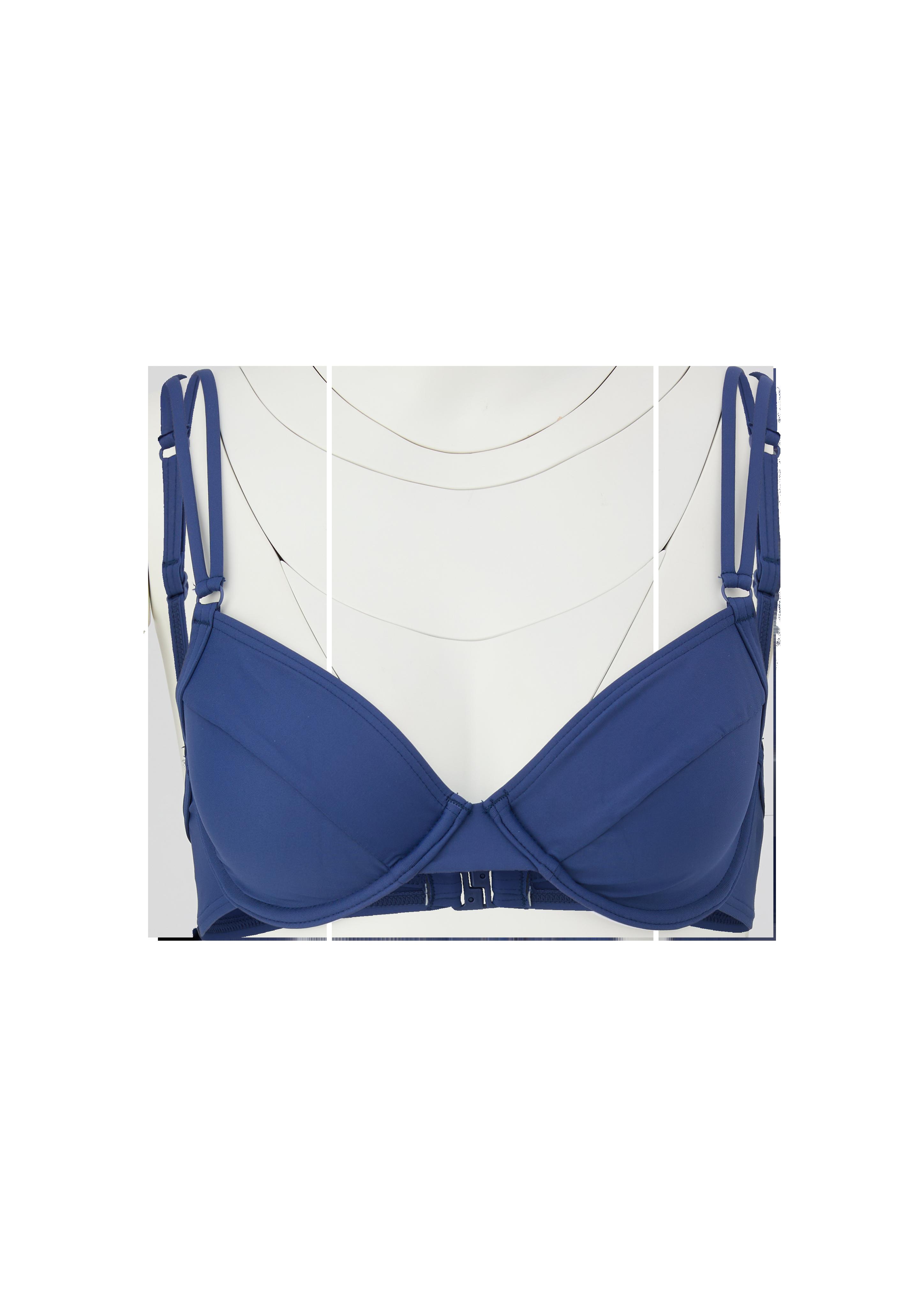 Einfarbiges Bikini-Top mit Bügel  6008394-5500