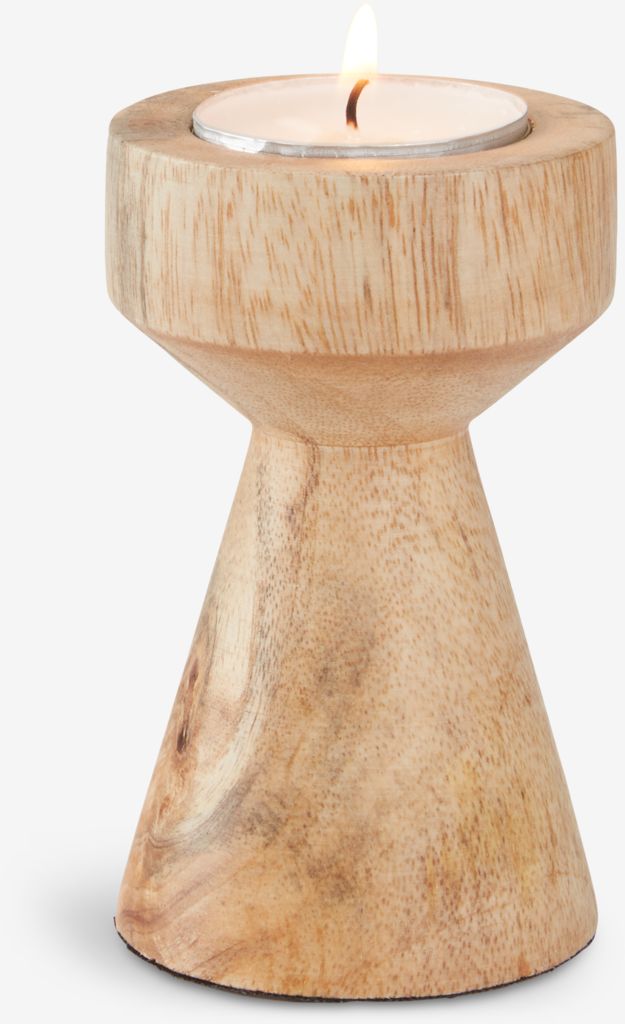 JOHAN JOHAN telysholder Ø6xH10cm, tre