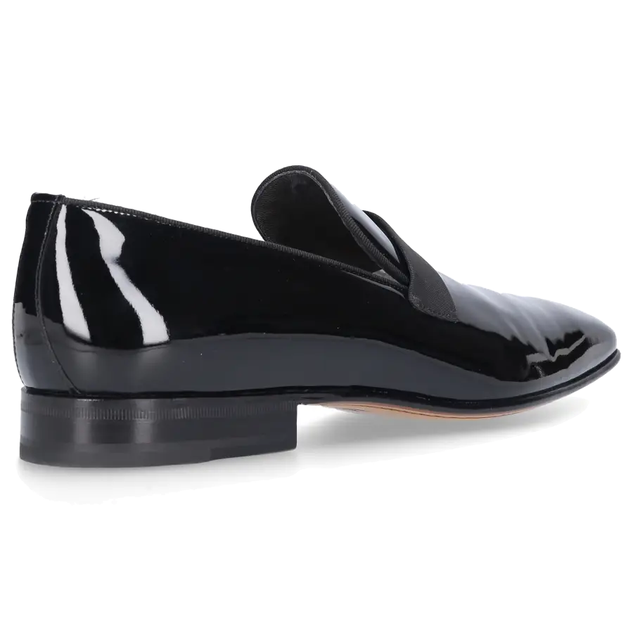 Moreschi - Slipper 039470 Kalbsleder - schwarz