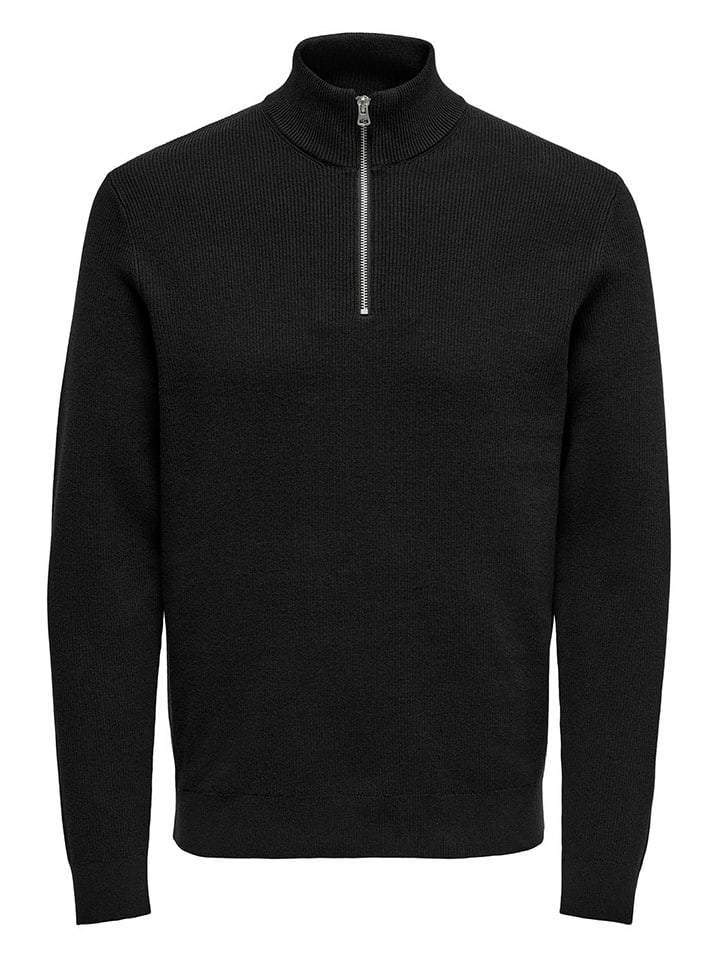 ONLY & SONS Pullover in Schwarz günstig kaufen