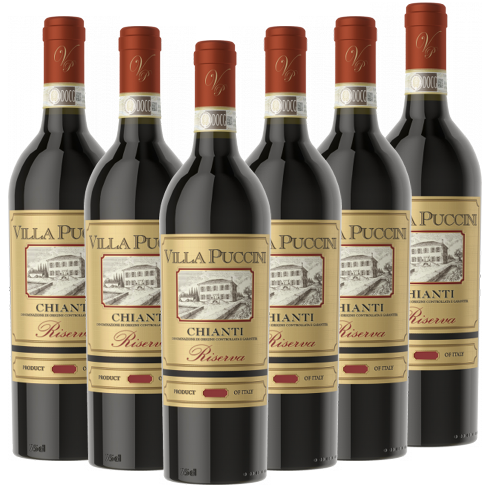Villa Puccini Chianti DOCG Riserva Villa Puccini Italien  trocken - 6er Karton