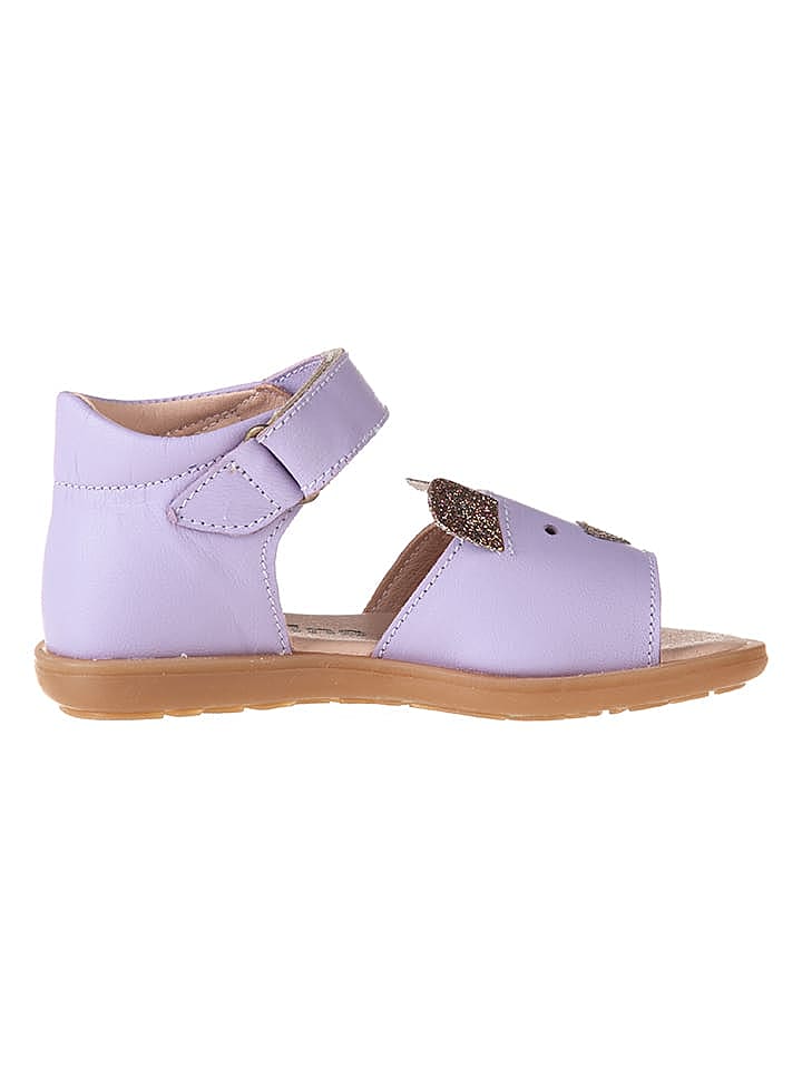 kmins Leder-Sandalen in Lila günstig kaufen 28