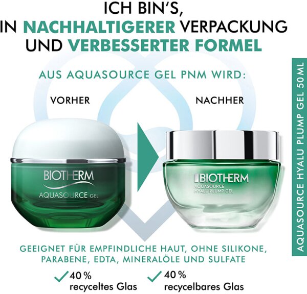Biotherm Aquasource Hyalu Plump Gel Gesichtsgel