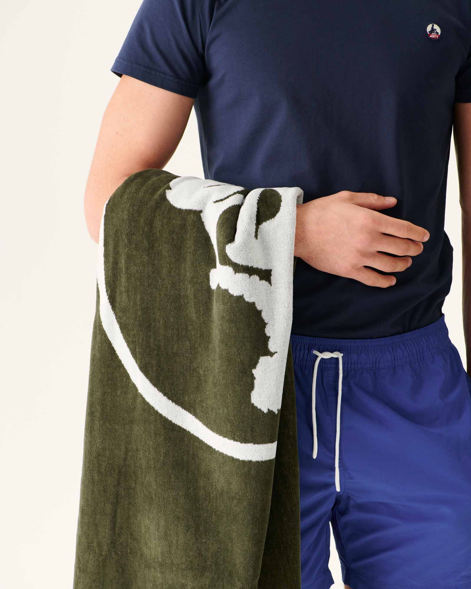 Serviette de plage en éponge Army Beach