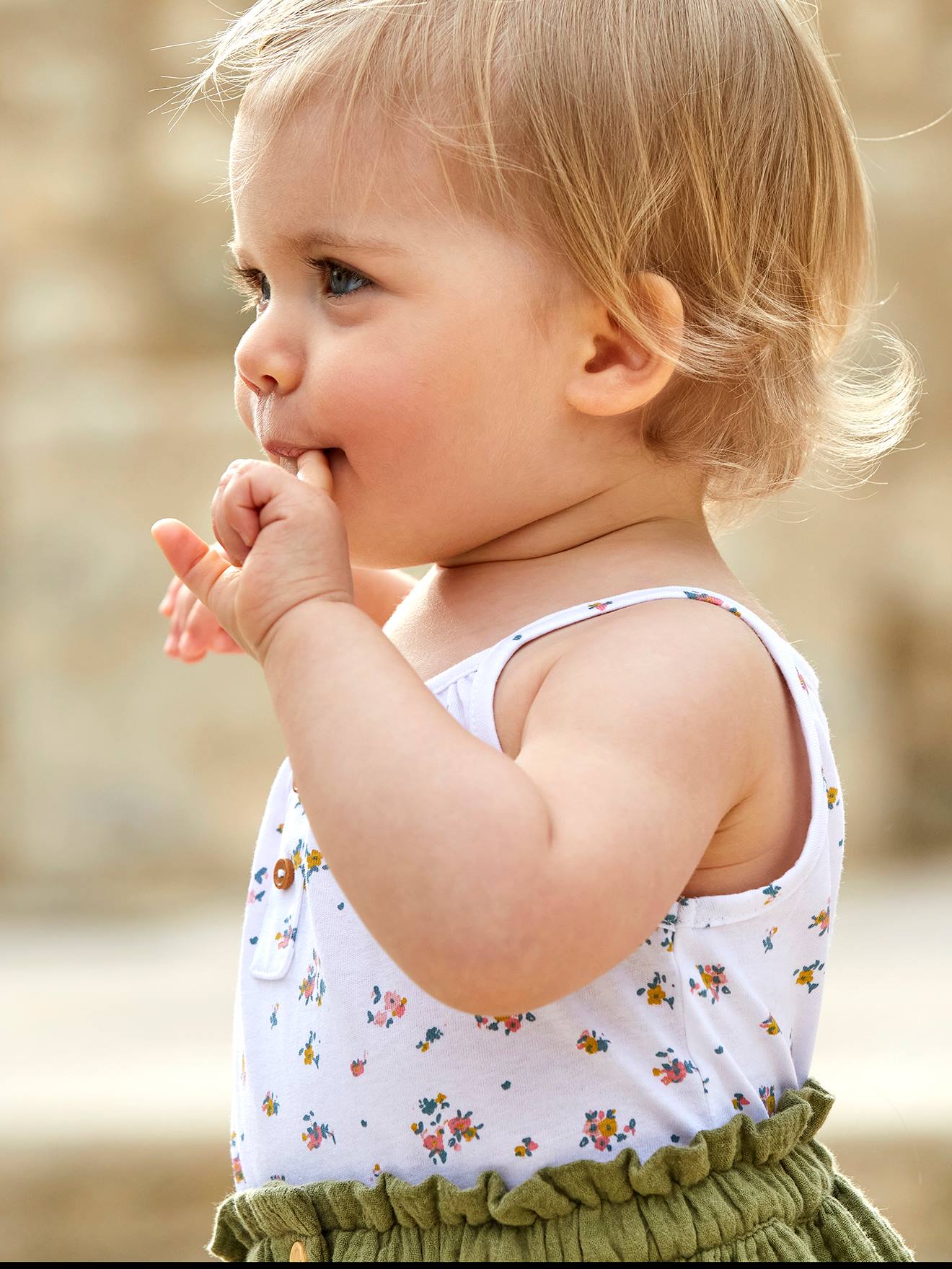 Vertbaudet Baby Top Oeko-Tex - rosa