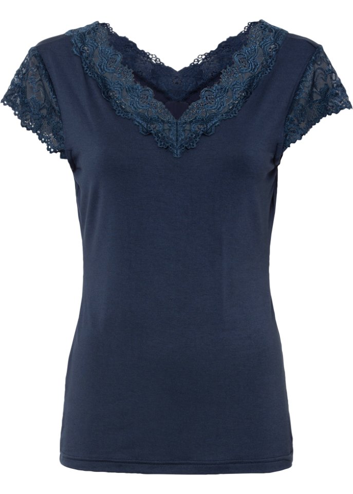 Spitzen-Shirt