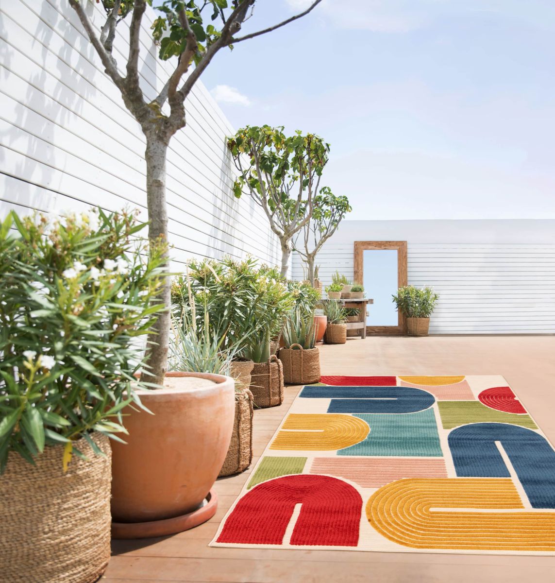 Webteppich Mambo Bunt 82 x 150 cm
