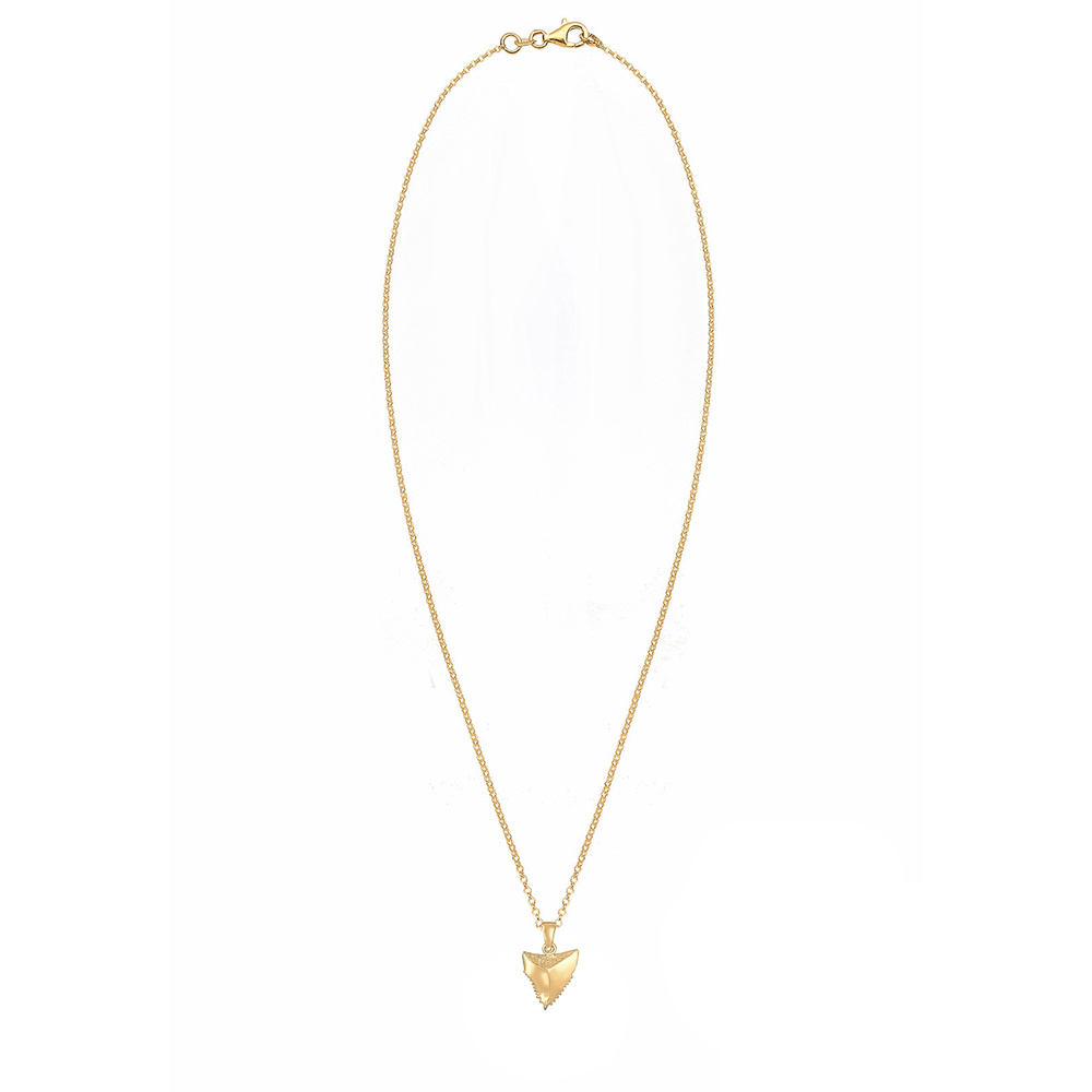 Elli Elli Collier Erbskette Zahn Tusk Trend Boho Sommer 925er Silber Bijoux