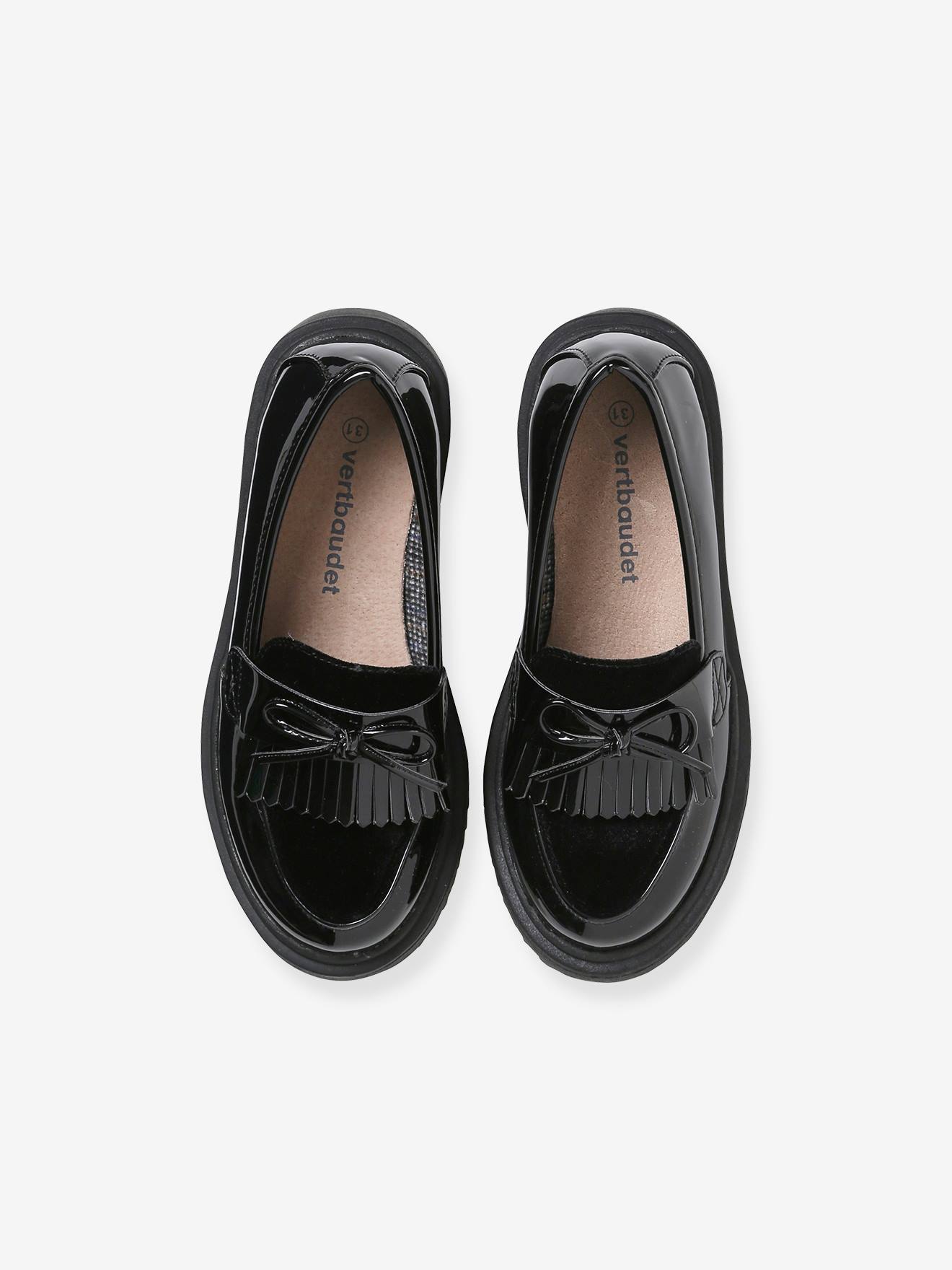 Mocassins vernis junior noir
