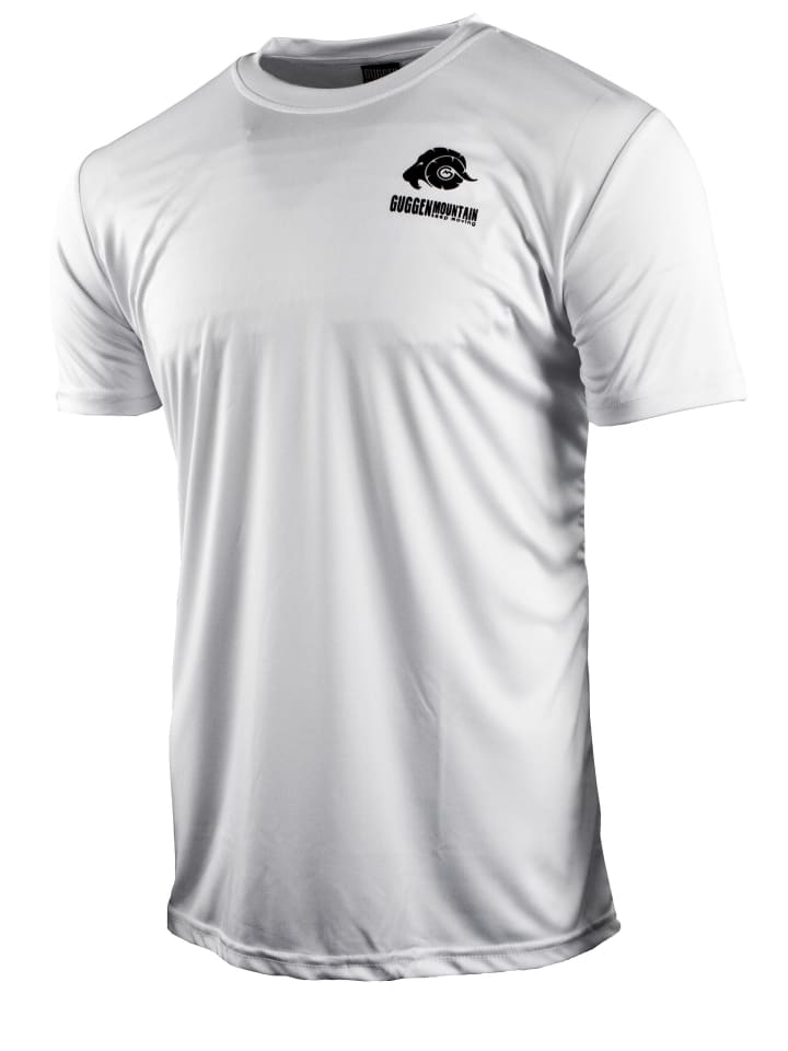 GUGGEN MOUNTAIN Funktionsshirt Uni in Weiß günstig kaufen
