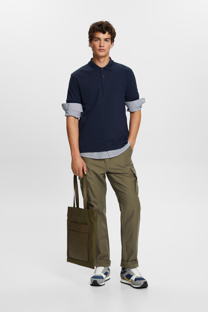 Poloshirt aus Baumwoll-Piqué