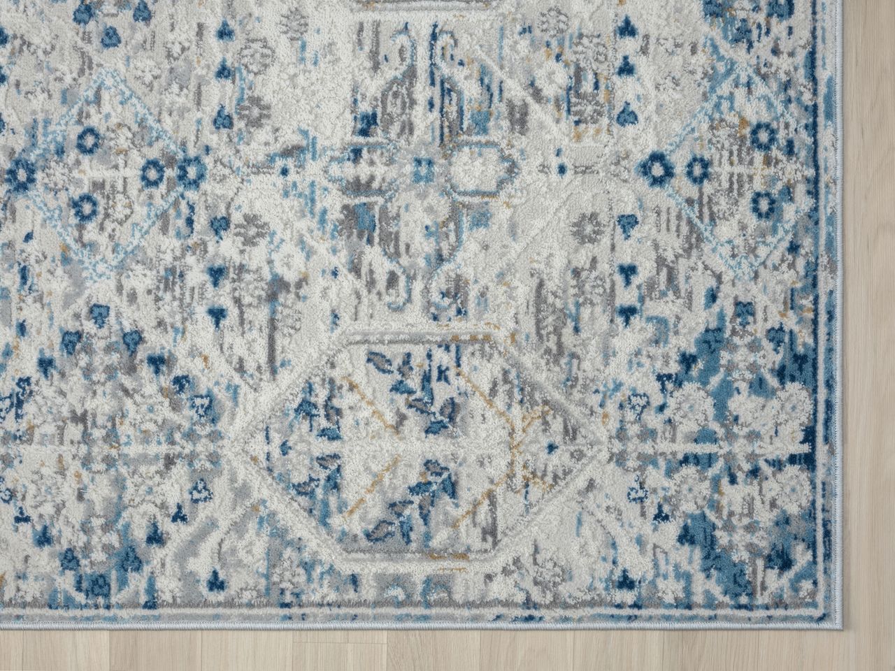 MyFlair Teppich Eloise, 160cm x 230cm, Farbe Beige, rechteckig, Florhöhe 8mm