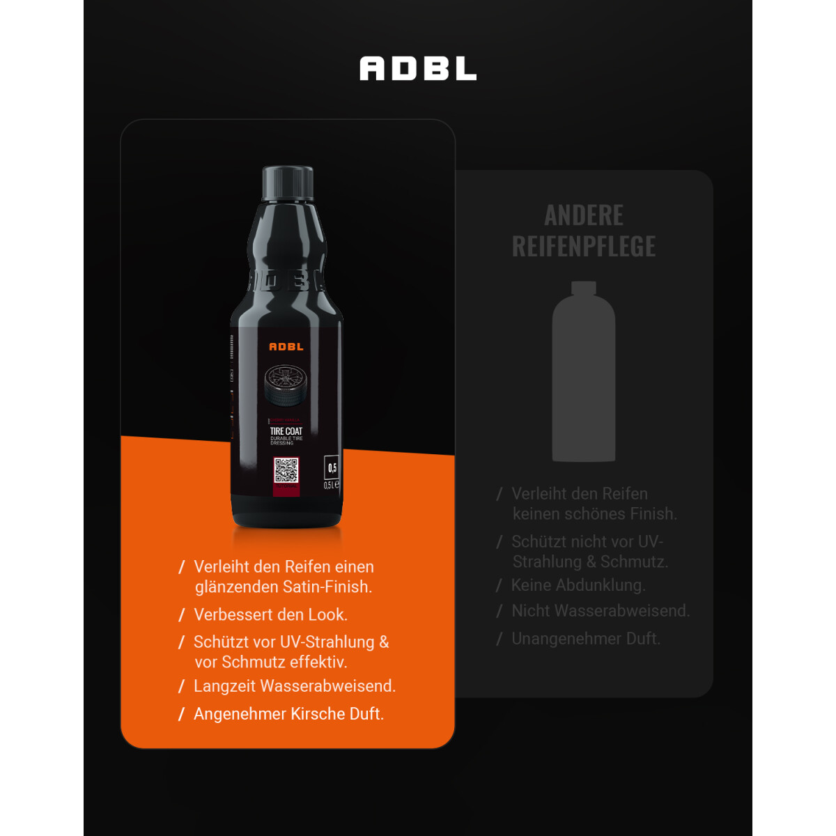 ADBL Tire Coat Reifenpflege 1L