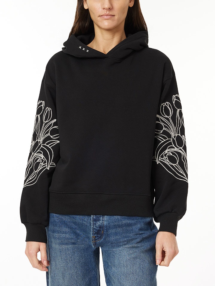 Scotch & Soda Hoodie in Schwarz günstig kaufen