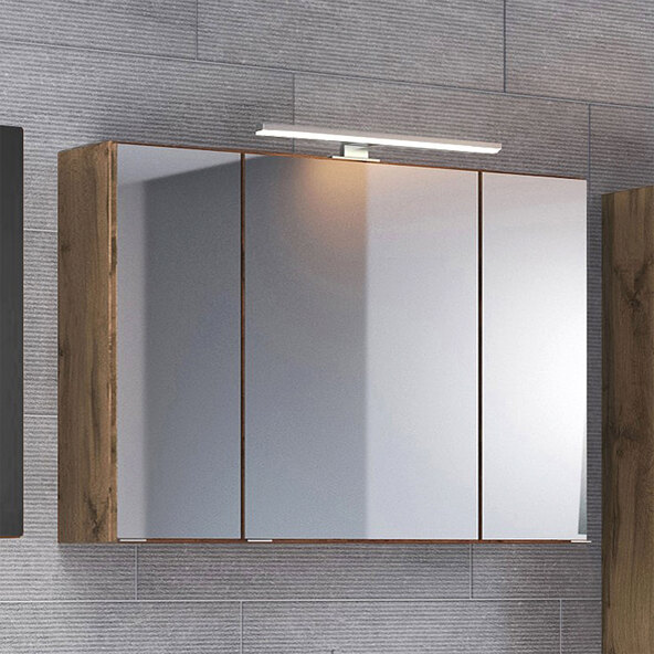 Spiegelschrank Lincoln, 80 cm, wotaneiche