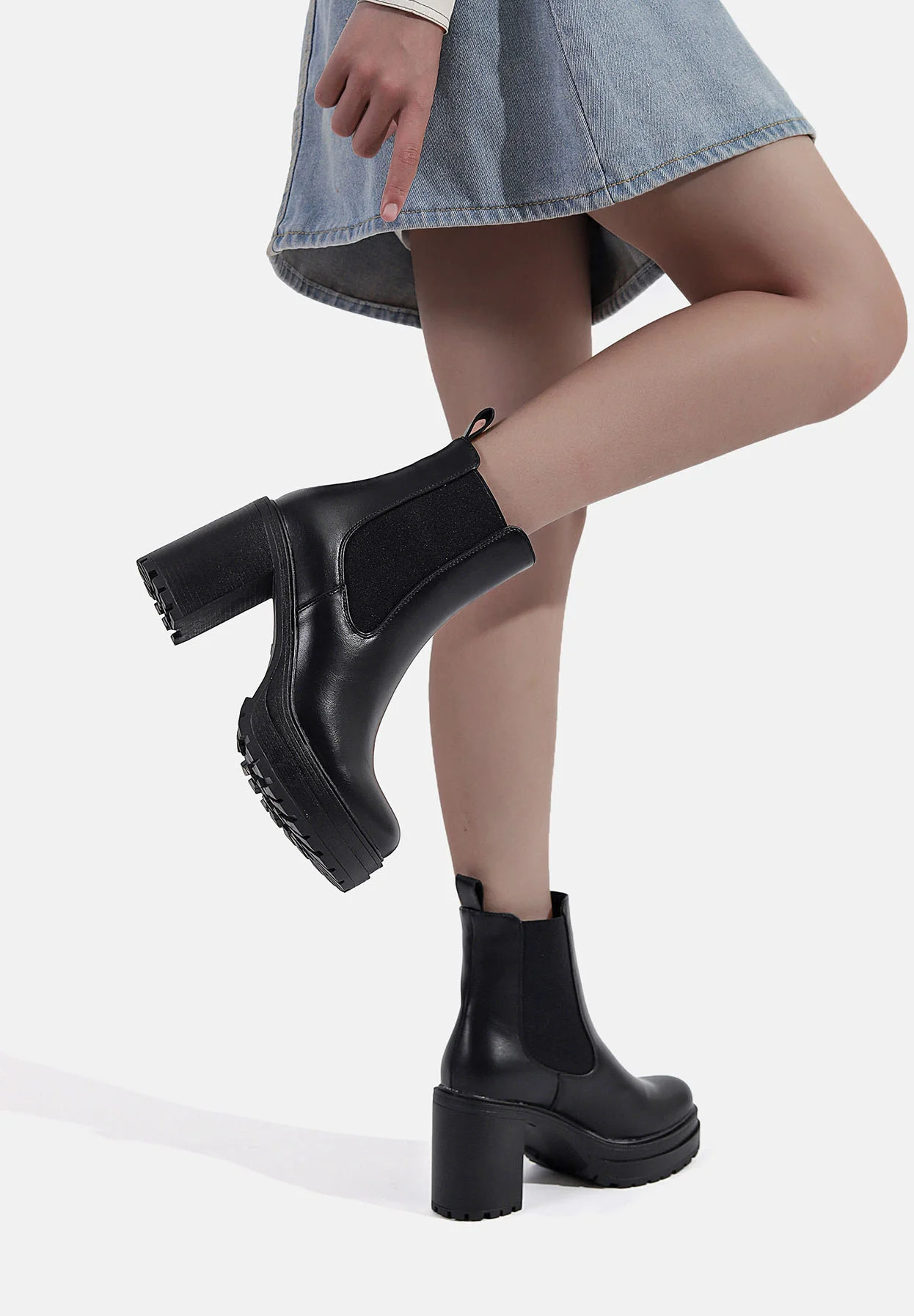 Reina Helena X29-104 - Botines con plataforma