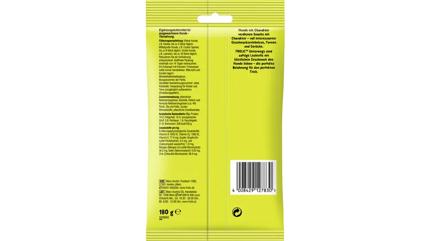 Frolic™ Unterwegs™ mit Rind 180 g