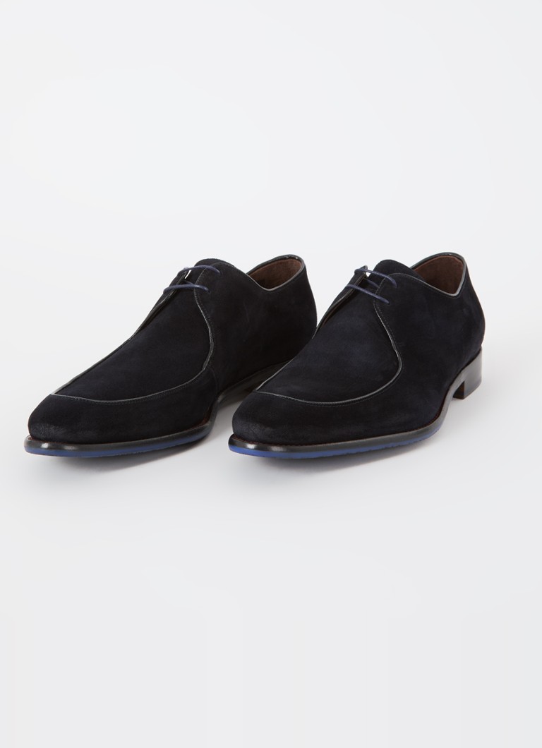 Scarpa stringata Floris van Bommel De Stapper in pelle scamosciata 54.01