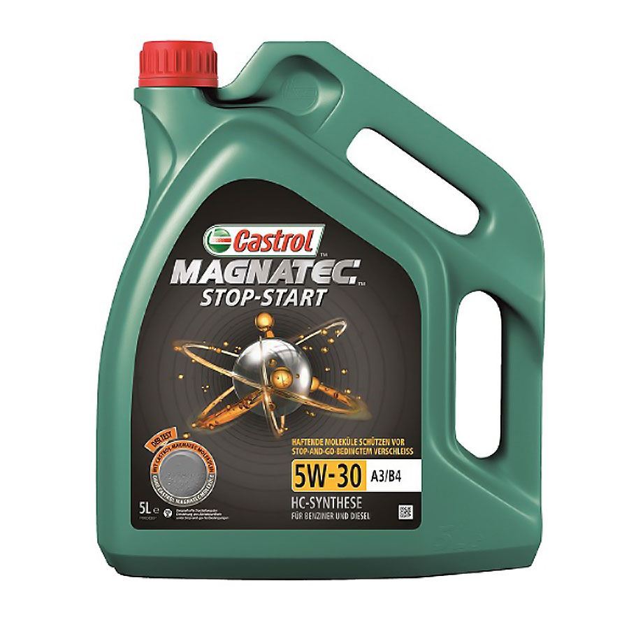 Castrol Magnatec Stop-Start 5W-30 A3/B4 Motoröl, 5 Liter - ATU