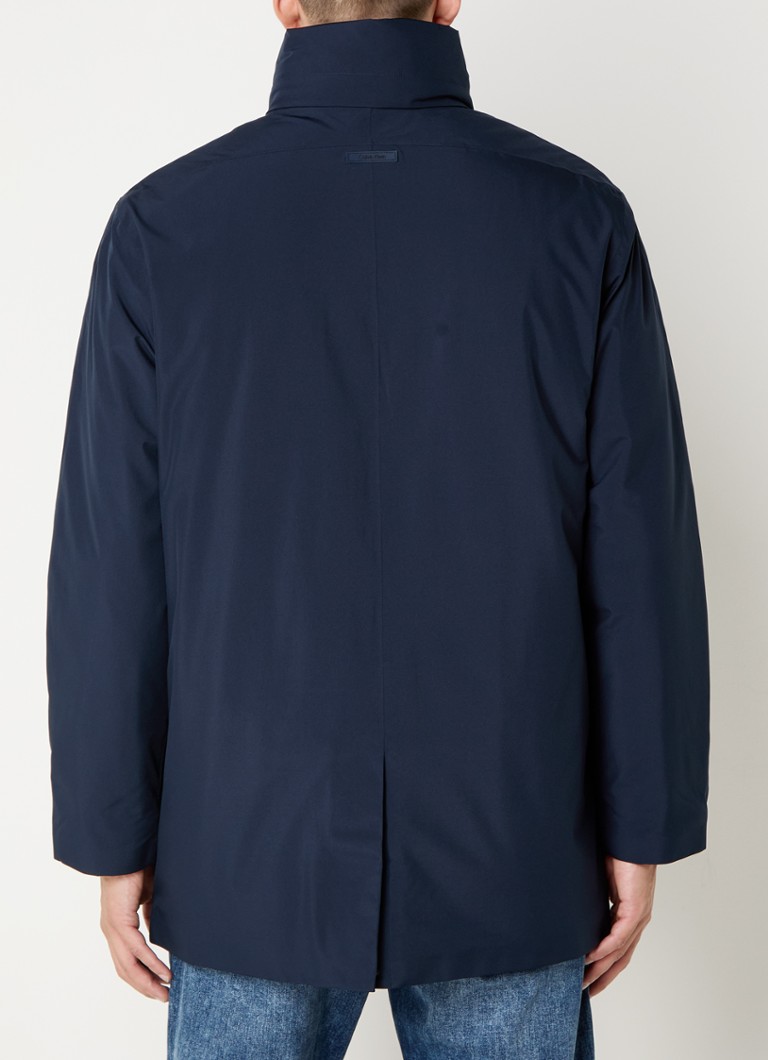 Calvin Klein Padded parka with stowable hood and zip pockets