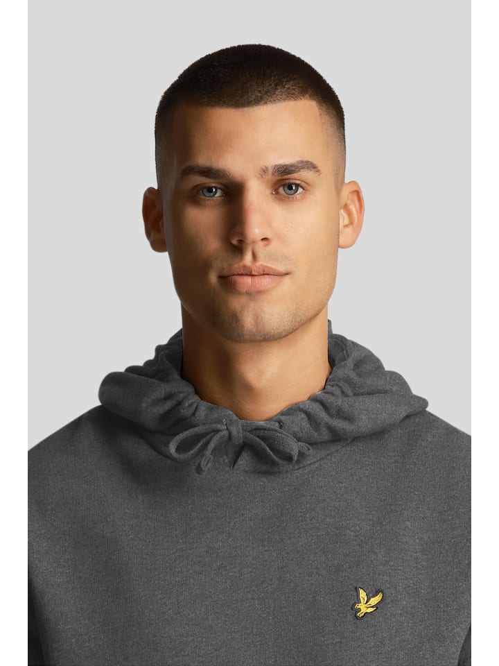 Lyle & Scott Hoodie in Dunkelgrau günstig kaufen