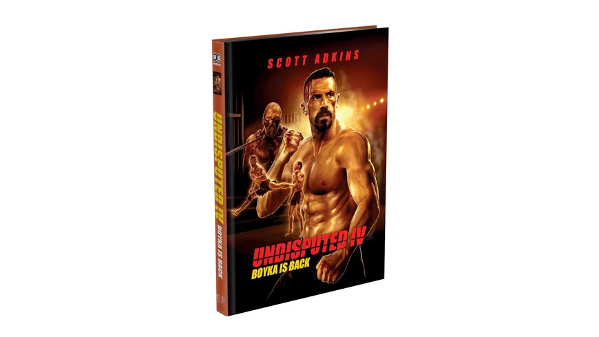 UNDISPUTED IV: BOYKA IS BACK – 2-Disc Mediabook Cover A (Blu-ray + DVD) Limited 999 Edition – Uncut