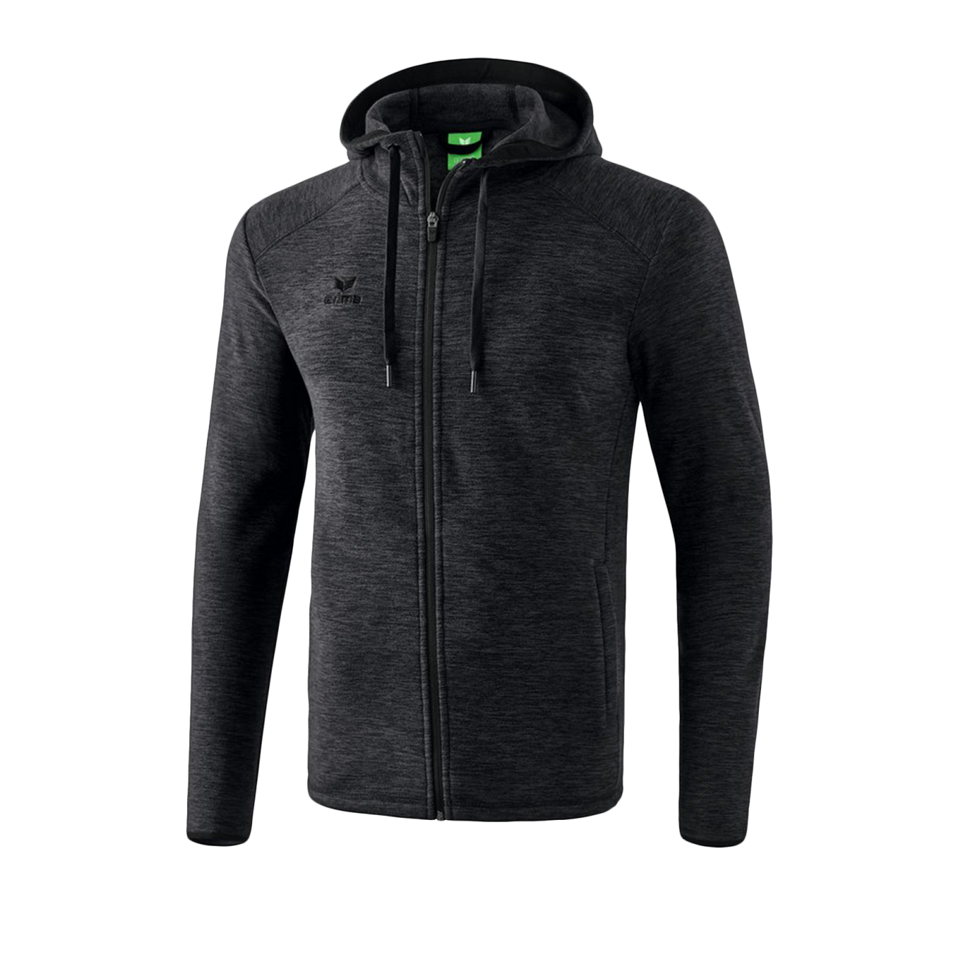Erima Fleecejacke Kids Schwarz