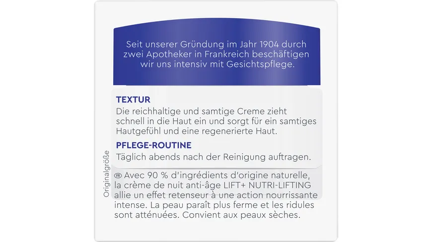 DIADERMINE Lift+ Nachtpflege Nutri-Lifting 50 ml