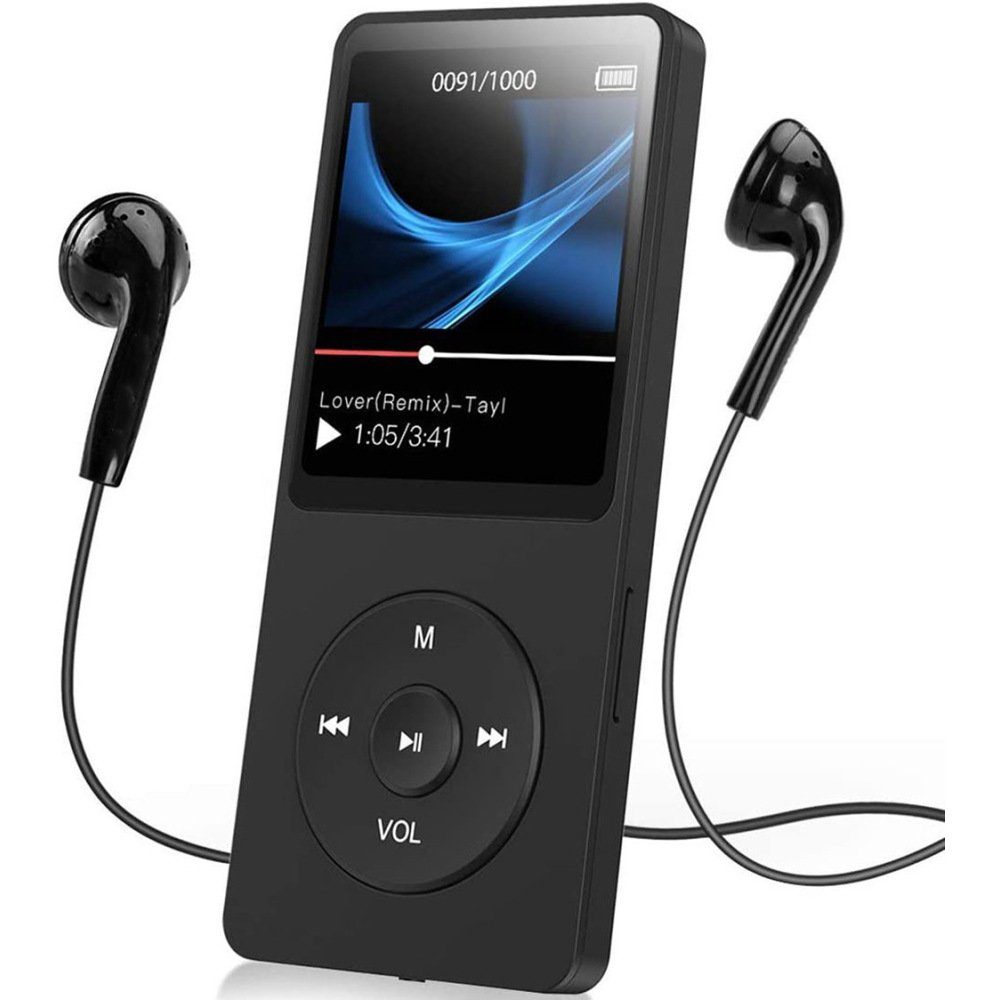 GelldG 64GB MP3 Player Bluetooth 5.0 mit 1,8Zoll TFT Farbbildschirm MP3-Player