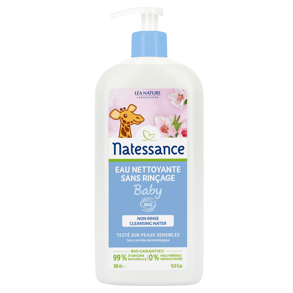 natessance Eau nettoyante sans rinçage Eau nettoyante