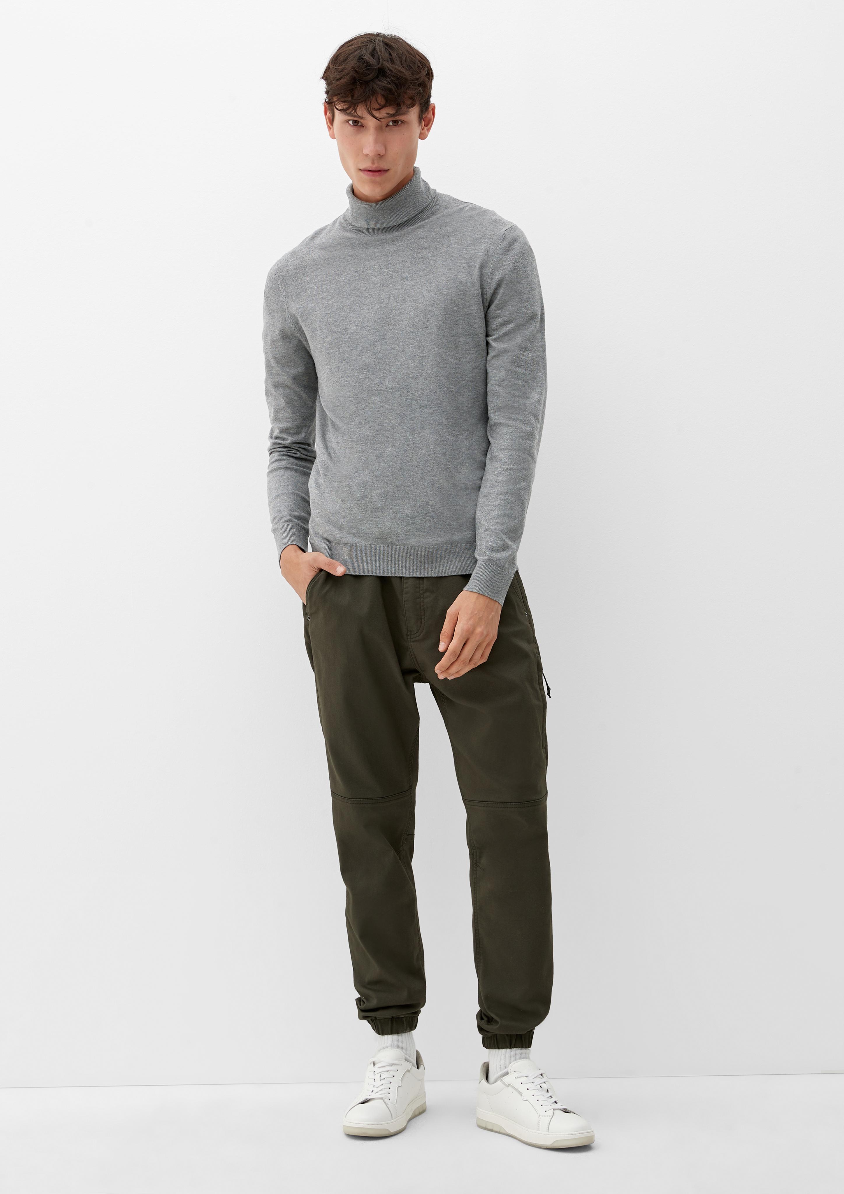 Feinstrickpullover aus Viskosemix  2118681-9730