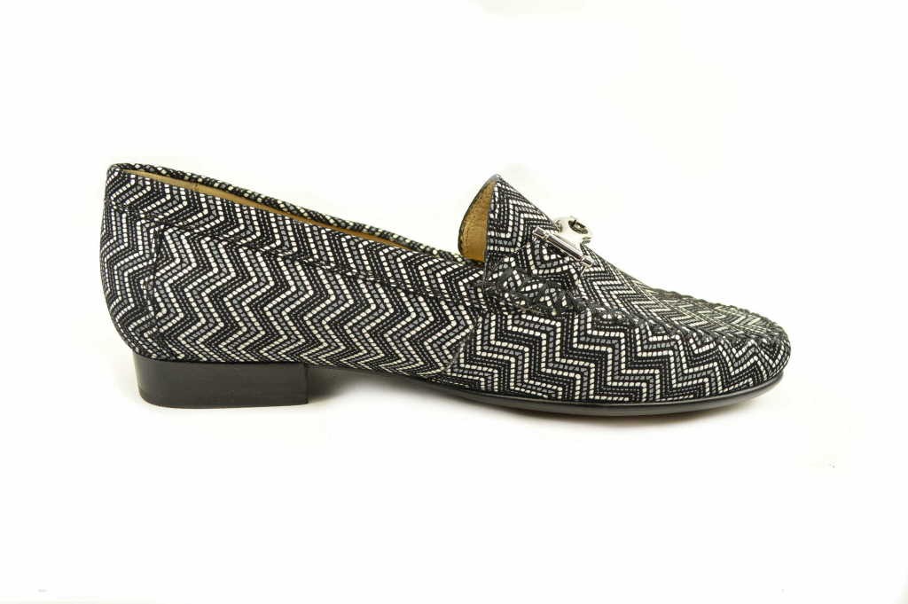 SIOUX Klassische Slipper schwarz