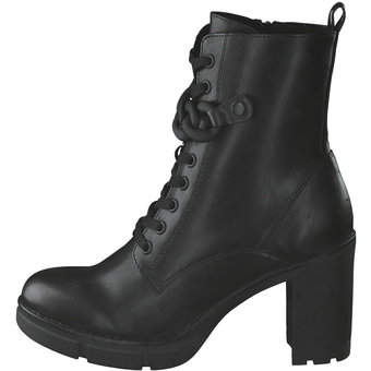 Marco Tozzi Schnürstiefelette in schwarz