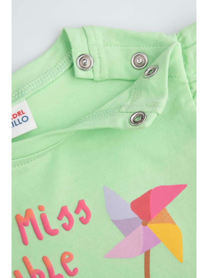 Coccodrillo T-Shirt mit kurzen Ärmeln in grün günstig kaufen