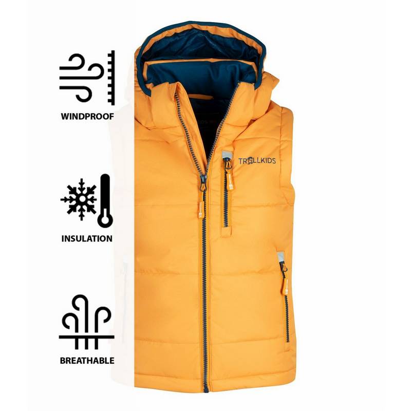 Trollkids Narvik Outdoorweste Kinder