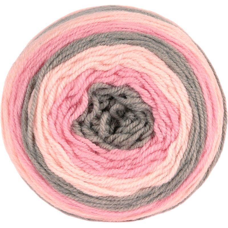 Trysil Crazy Wool Cookies miks 80% akryl, rosa/grå