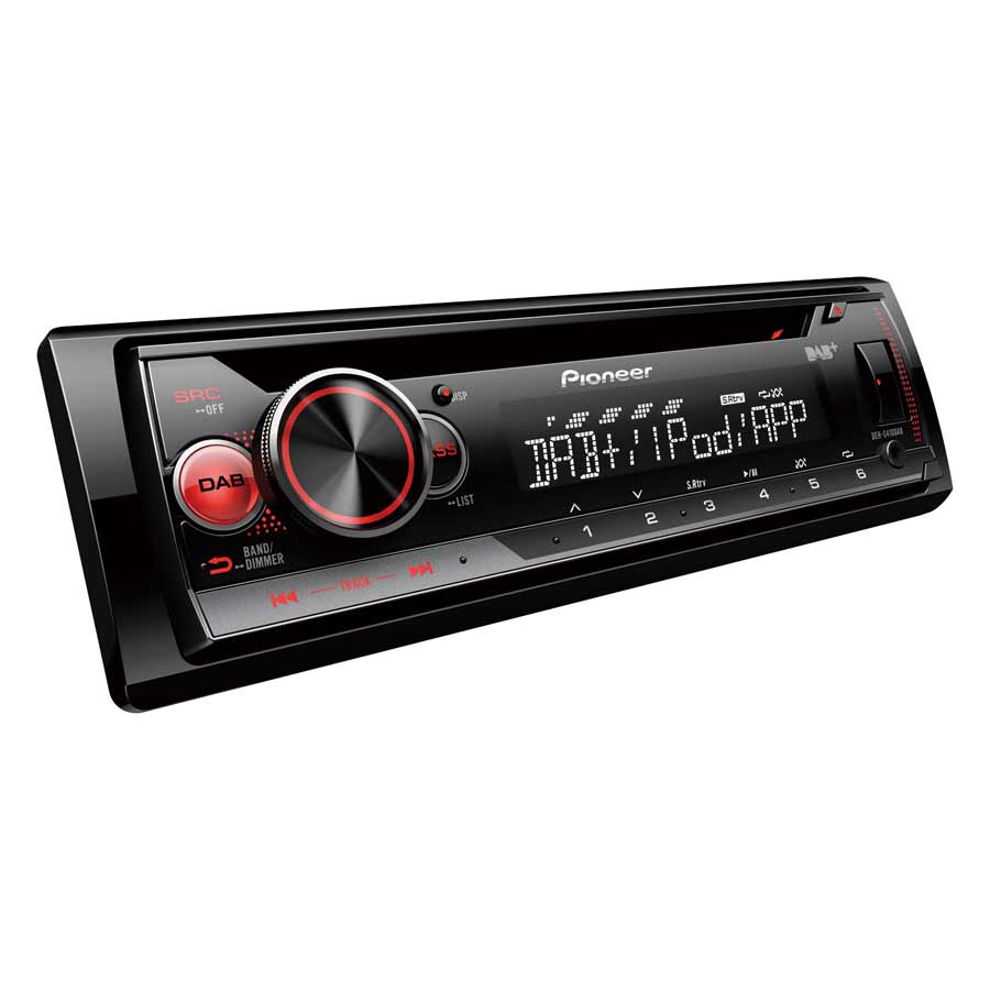 Pioneer DEH-S410DAB 1-DIN Autoradio mit DAB/DAB+ - ATU