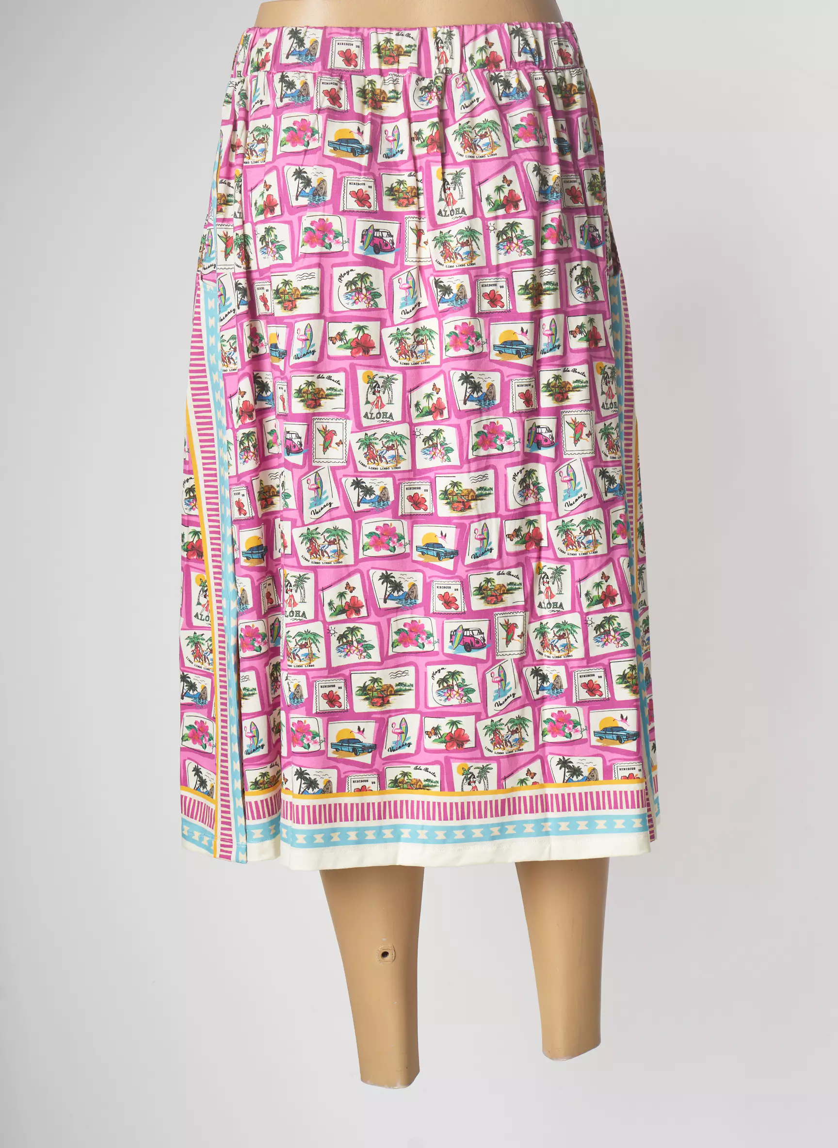 Liv Bergen Jupes Longues Femme couleur rose